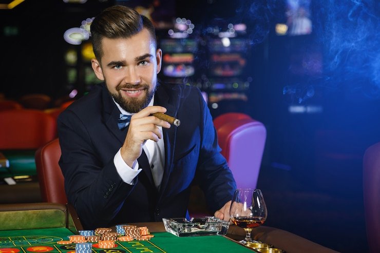 Pengingat kendali diri di area high roller
